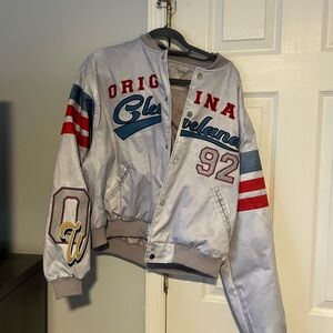 Women’s Cleveland bomber jacket size Medium